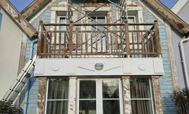 Remises en état de façades, Fort-Mahon-Plage, Elite Peinture